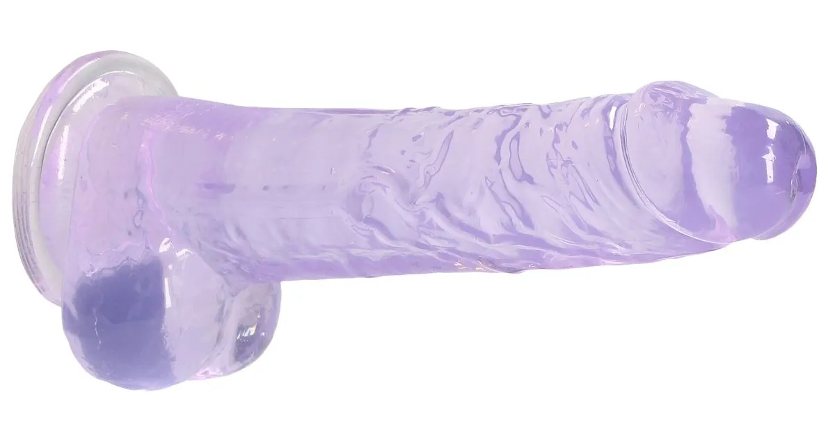 8 Inch Realistic Dildo With Balls
