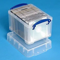 *Bundle of 15* 3L Really Useful Plastic Storage Box (245l x 180w x 160h mm)