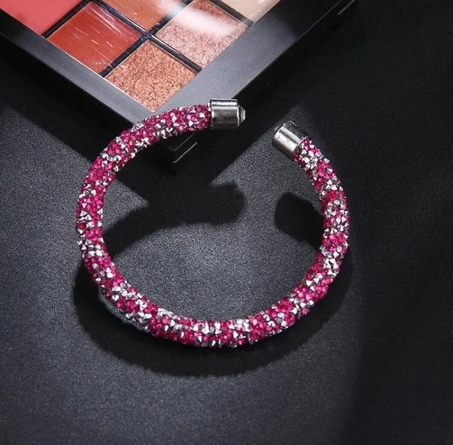 Crystal Cuff Bracelets