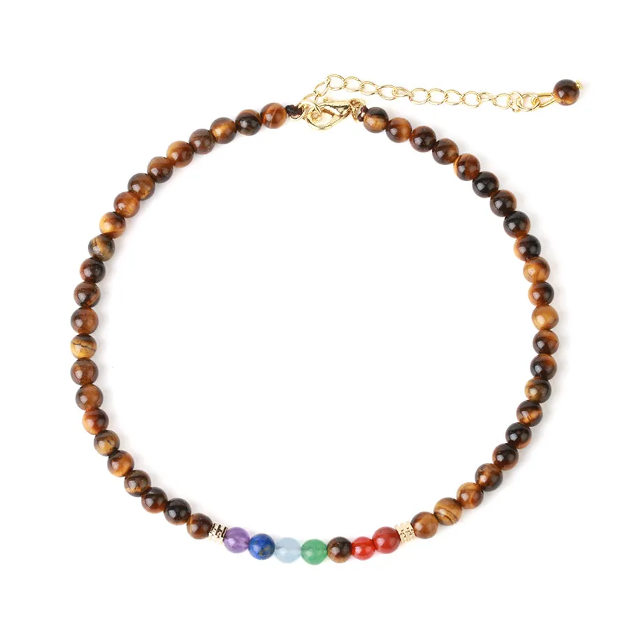 Energy 7 Chakra Anklet for Women