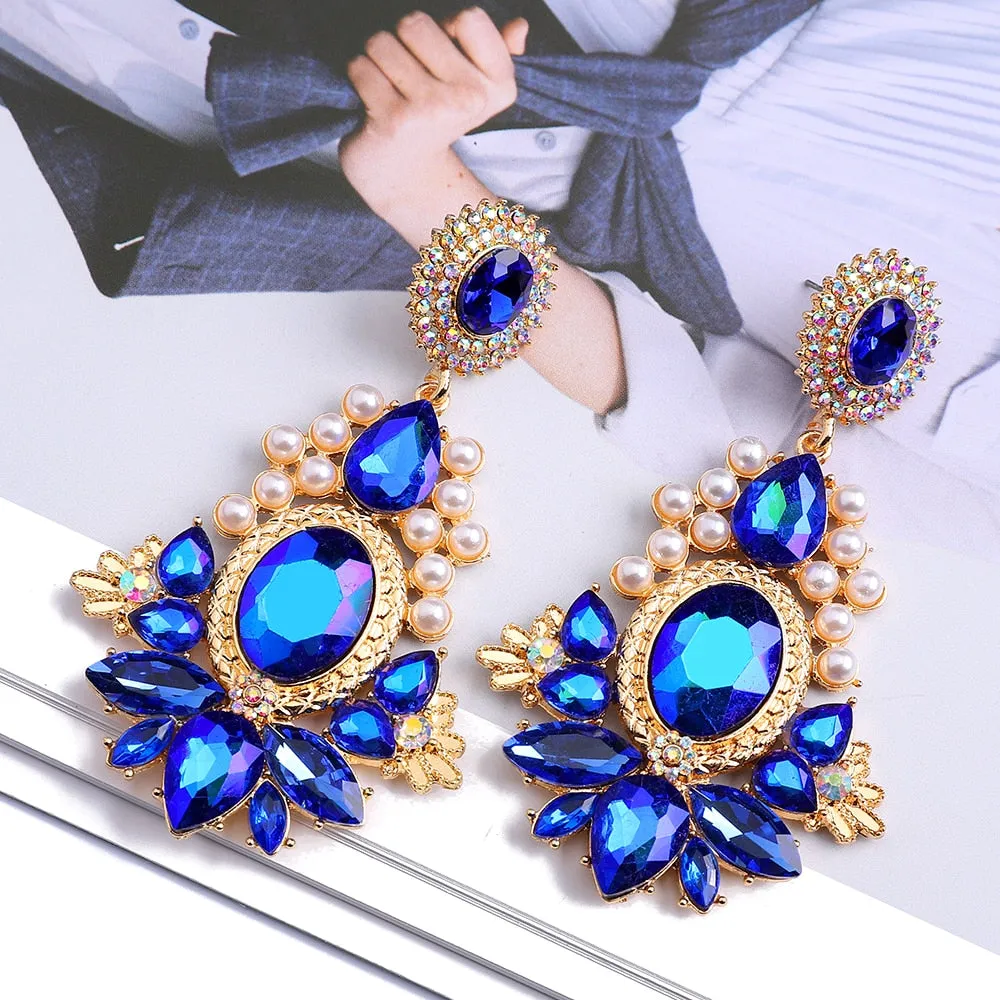 Fashion Design Dangle Statement Earrings For Women