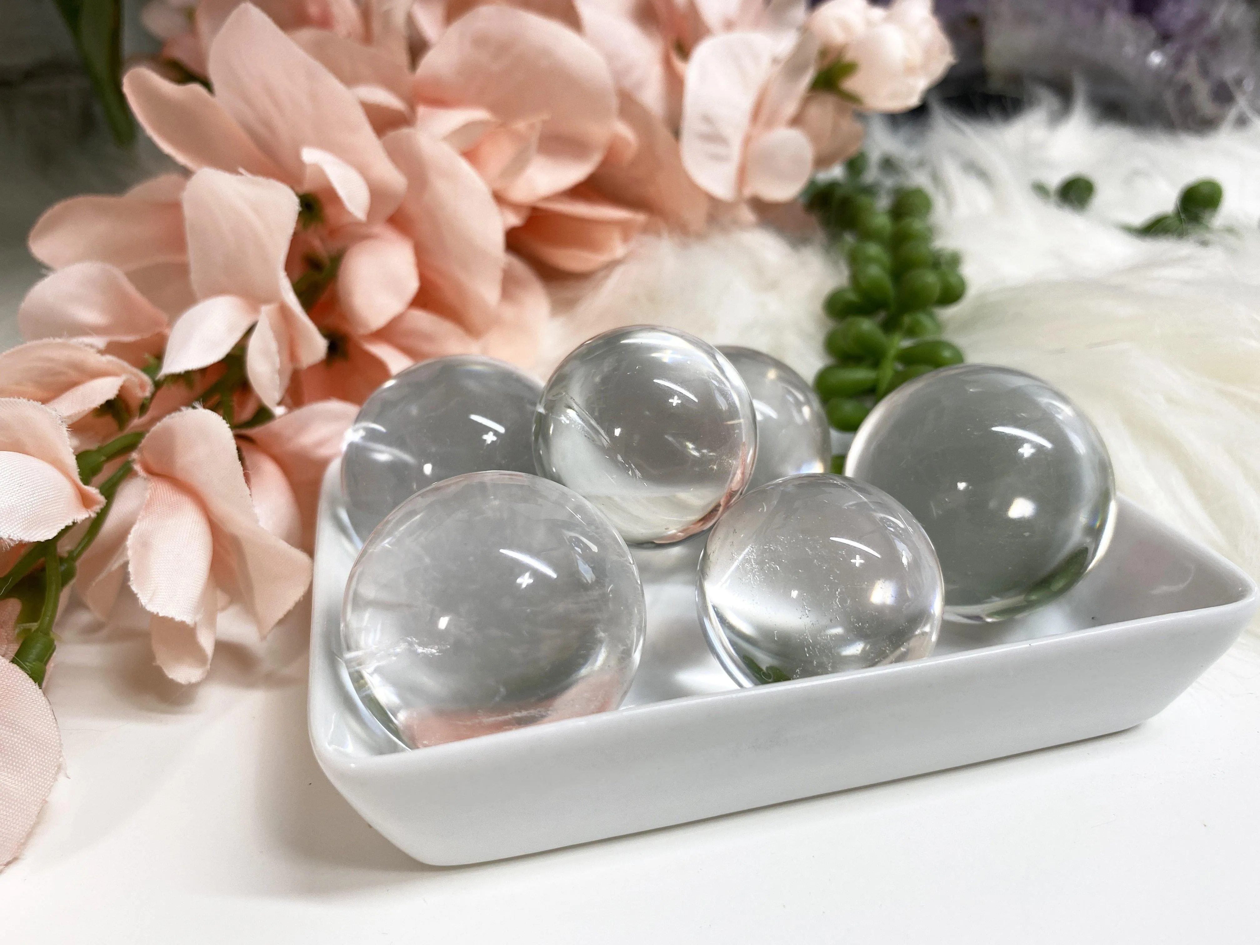 Small Crystal Spheres